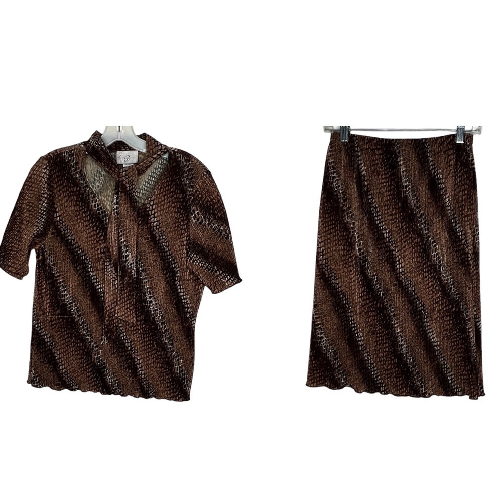 Vintage B Woman Skirt Set